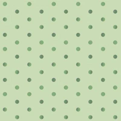 Papel De Parede Infantil Bolinhas Verde Degrade