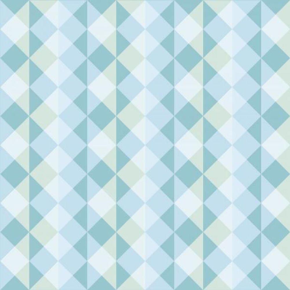 Papel De Parede Infantil Geometrico Menino - 1