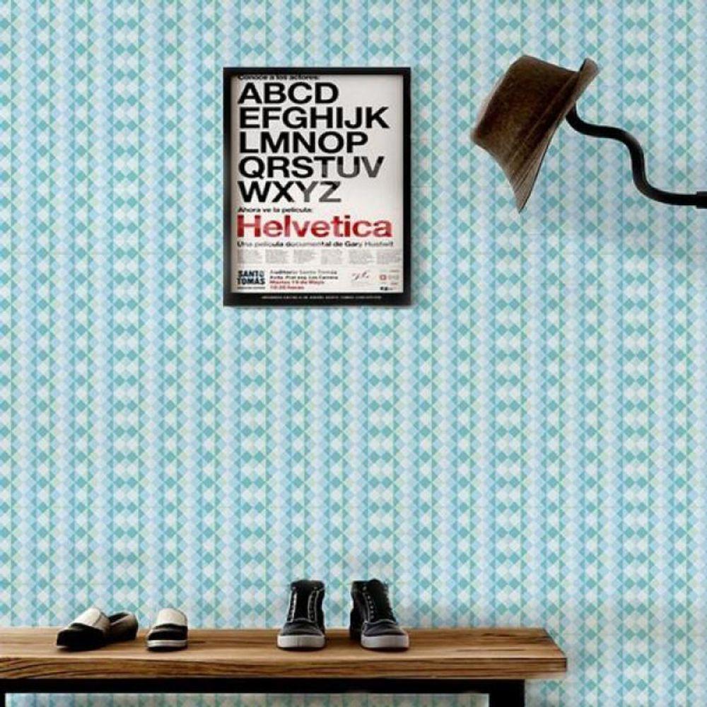 Papel De Parede Infantil Geometrico Menino - 2