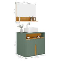 Kit Banheiro Harmonia Pistache Naturalle - 2