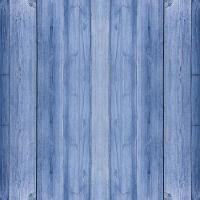 Papel De Parede Madeira Azul - 1