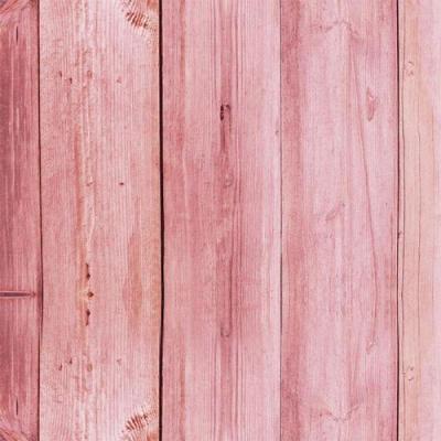 Papel De Parede Madeira Rosa