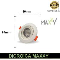 Kit 9 Spot Maxxy Redondo 7w Quente 3000k Max-0447