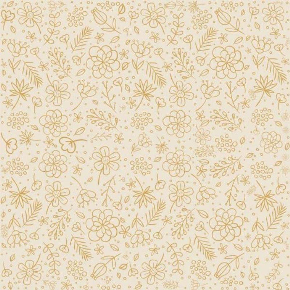 Papel De Parede Infantil Flores - 1