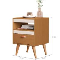 Kit Mesa Cabeceira 2 Unidades Ype Off White Ype - 3