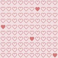 Papel De Parede Infantil Corações Rosa - 1