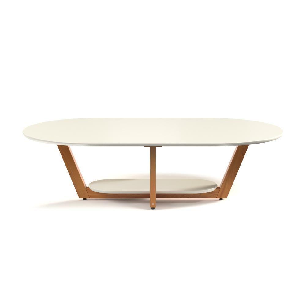 Mesa De Centro Elegance Off White Nature - 1