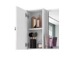 Espelheira Gênova Banheiro Branco - 3