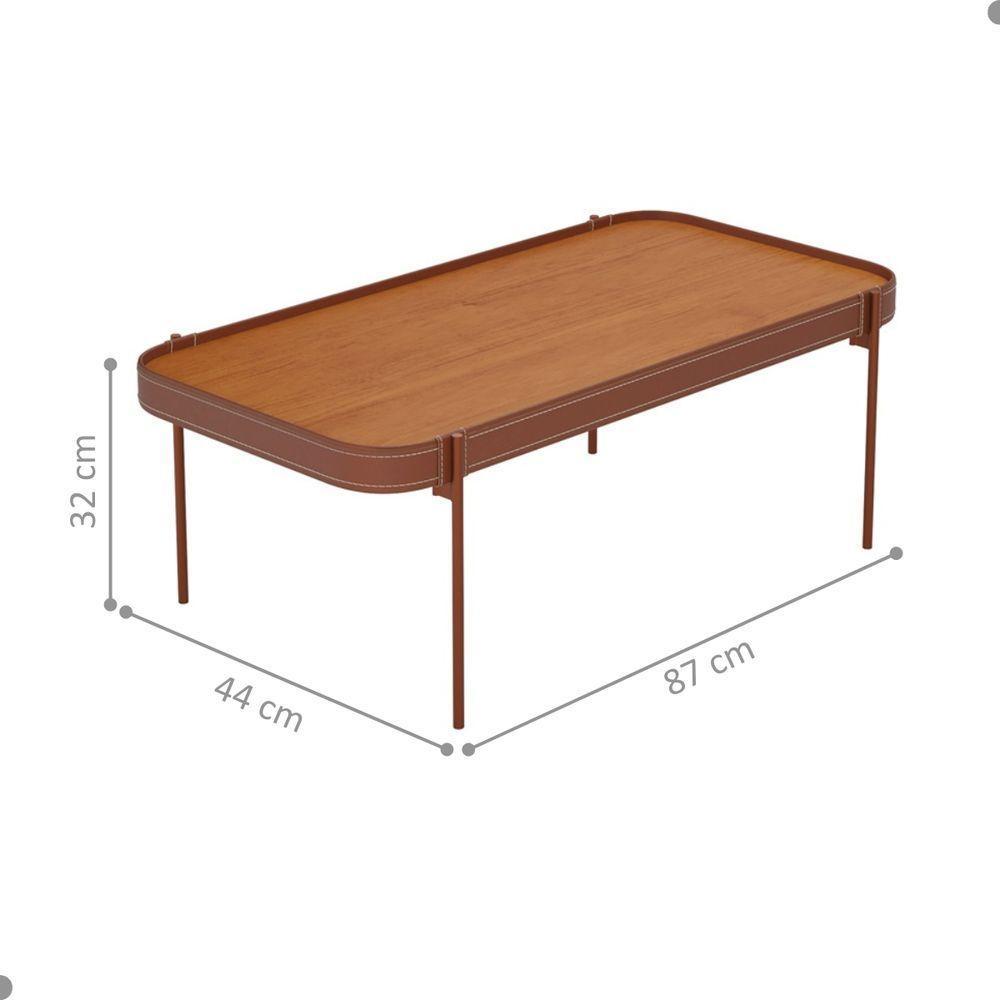 Mesa De Centro P Melin 87x44 Nature Cobre - 2