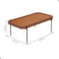 Mesa De Centro P Melin 87x44 Nature Cobre - 2