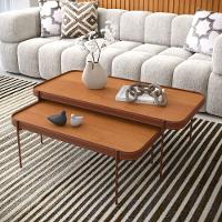 Mesa De Centro P Melin 87x44 Nature Cobre - 3