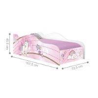 Cama Mobili Infantil Unicónio Rosa - 3