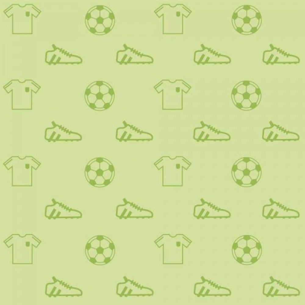 Papel De Parede Infantil Futebol E Chuteira - 1