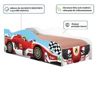 Cama Carro Corrida Fórmula 1 Kids Infantil - 2