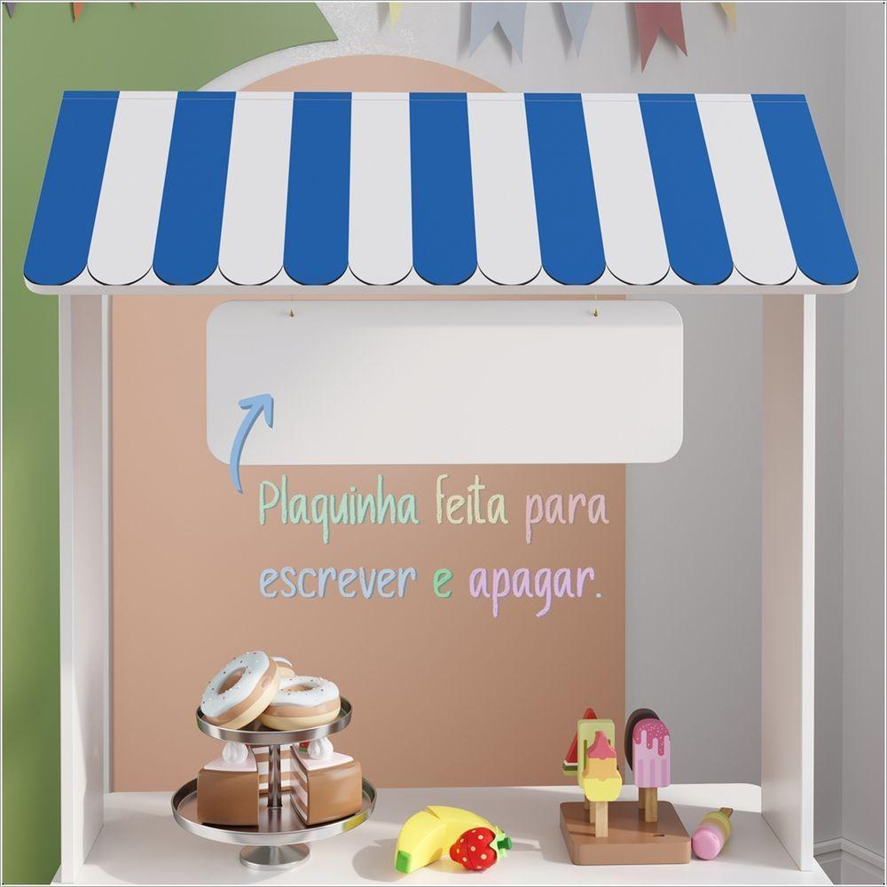 Lojinha Infantil Branco Azul Vermelho - 2