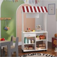 Lojinha Infantil Branco Azul Vermelho - 1