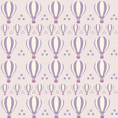 Papel De Parede Infantil Balão Rosa