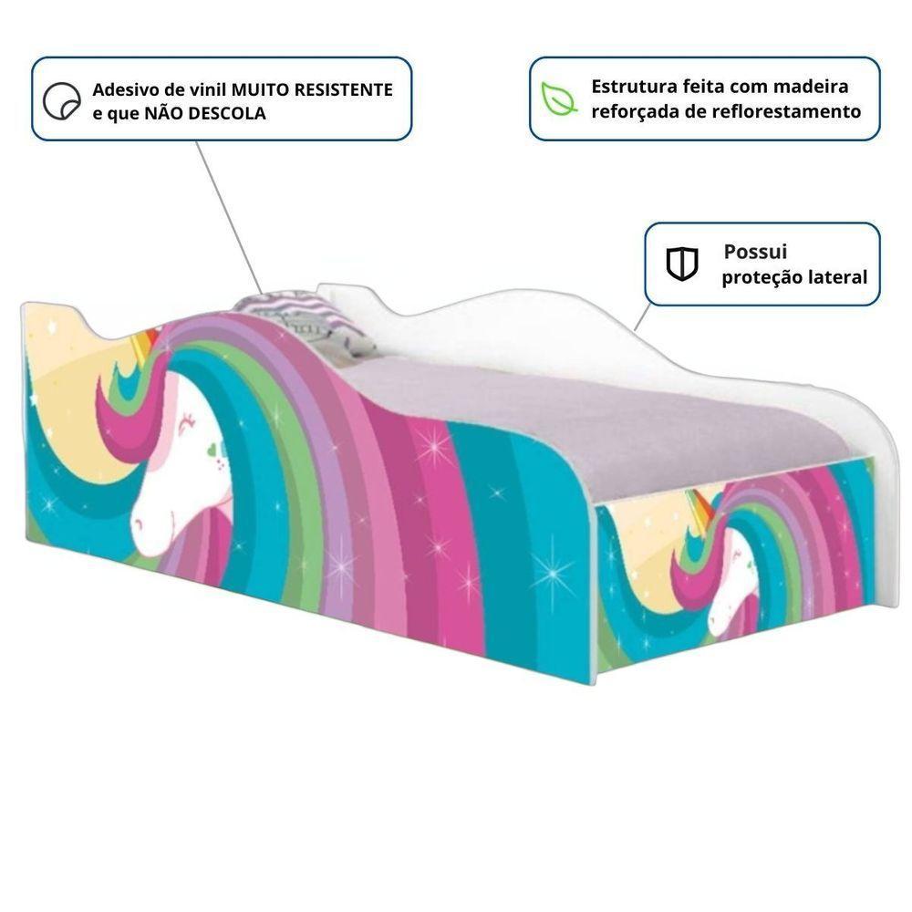 Cama Mobili Infantil Unicórnio Arco íris - 2