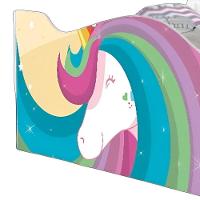 Cama Mobili Infantil Unicórnio Arco íris