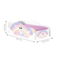 Cama Mobili Solteiro Unicórnio Bebê - 2