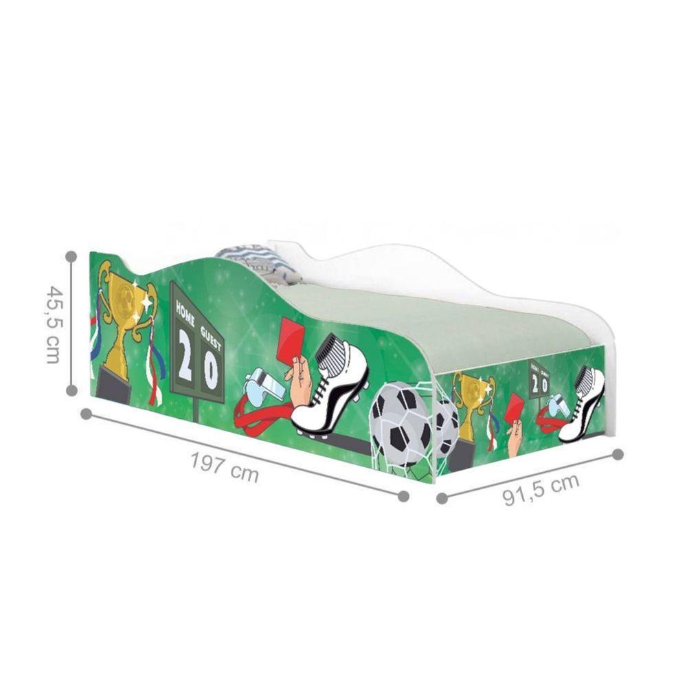 Cama Mobili Solteiro Futebol Placar - 3