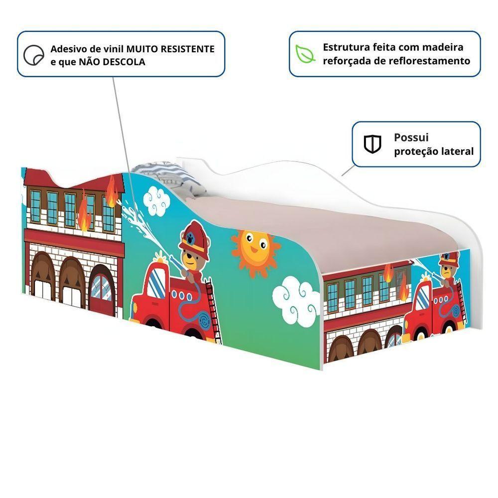 Cama Mobili Solteiro Bombeiro - 2