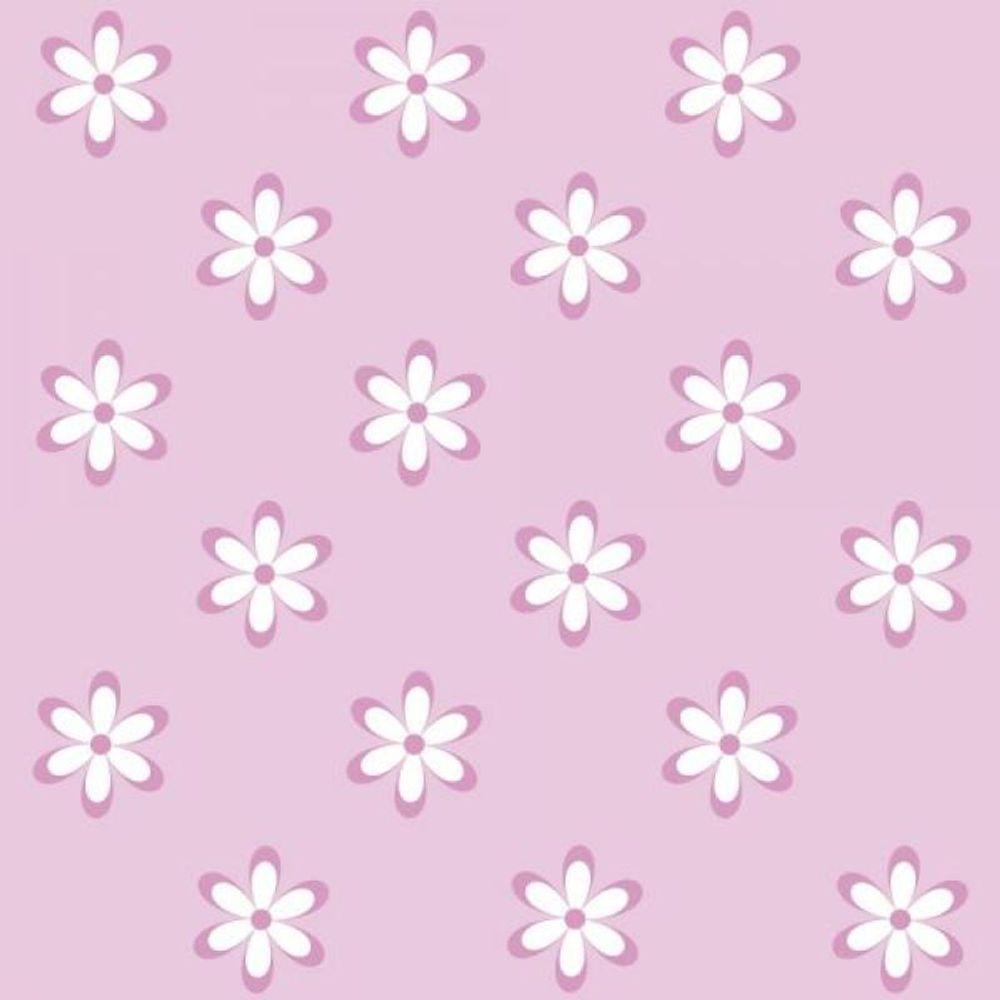 Papel De Parede Infantil Flores Margarida - 1