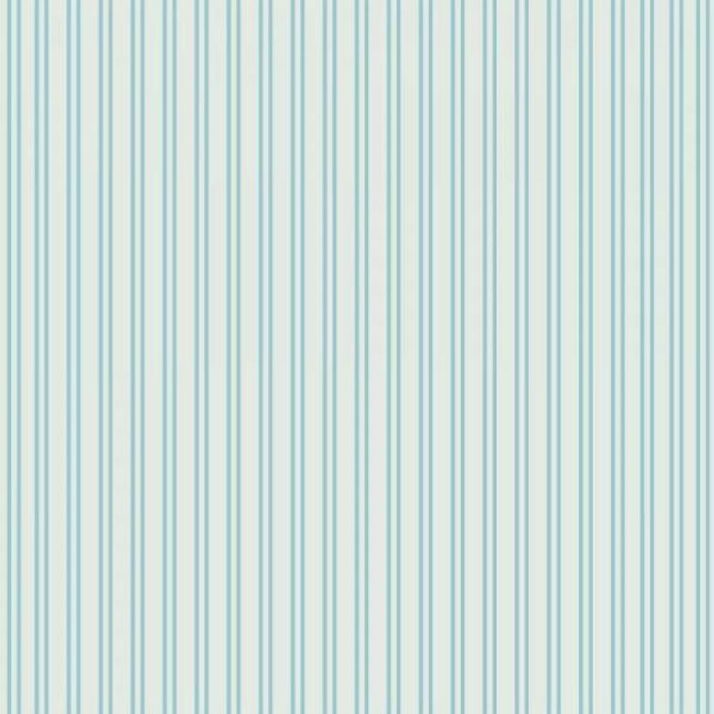 Papel De Parede Listrados Azul - 1