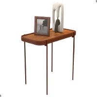 Mesa Lateral G Melin 70x37 Nature Cobre - 3