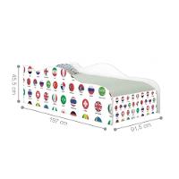 Cama Mobili Solteiro Futebol Seleções Copa - 3