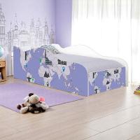 Cama Mobili Infantil Mapa Viagens - 1