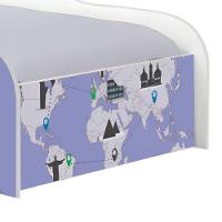 Cama Mobili Infantil Mapa Viagens - 5