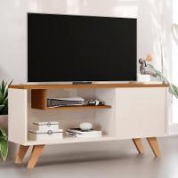 Bancada Heitor Off White Nature - 1