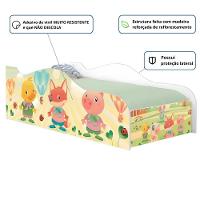 Cama Mobili Solteiro Fazendinha Animais - 2