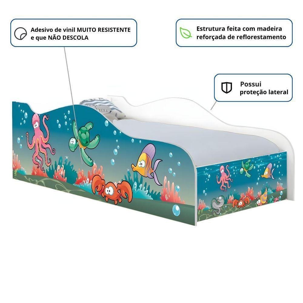 Cama Mobili Infantil Fundo Do Mar - 2
