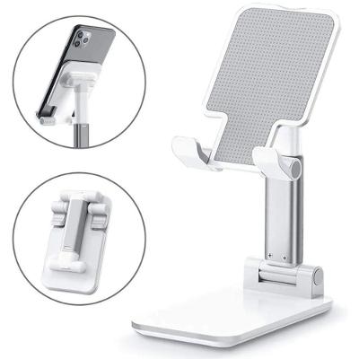 Suporte Retrátil Ajustável Para Celular Tablet Ipad Branco