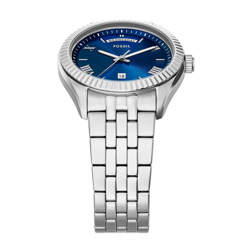 Relógio Fossil Masculino Campbell Prata - Fs6140/1an - 2