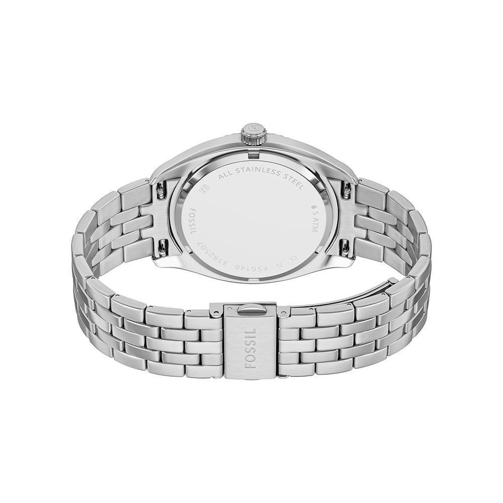 Relógio Fossil Masculino Campbell Prata - Fs6140/1an - 6