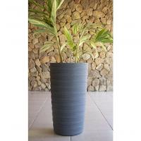 Vaso Tramontina Grafite Em Polietileno Grego 65cm - 2