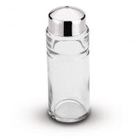 Paliteiro Em Aço Inox E Vidro Com Tampa Utility - 1