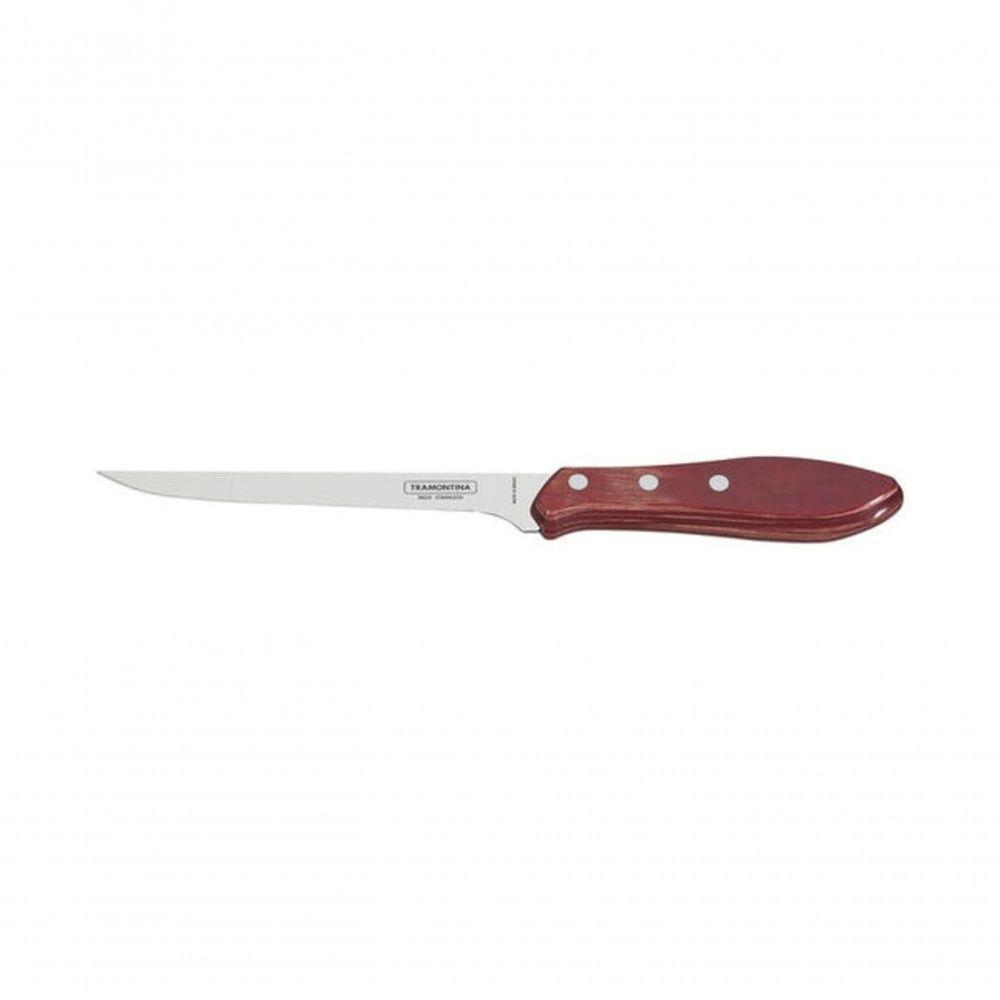 Faca Para Desossar Tramontina Cabo Polywood Vermelho 6" - 1