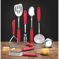 Espátula Tramontina Utilitá 36,1cm Em Aço Inox Vermelha - 2