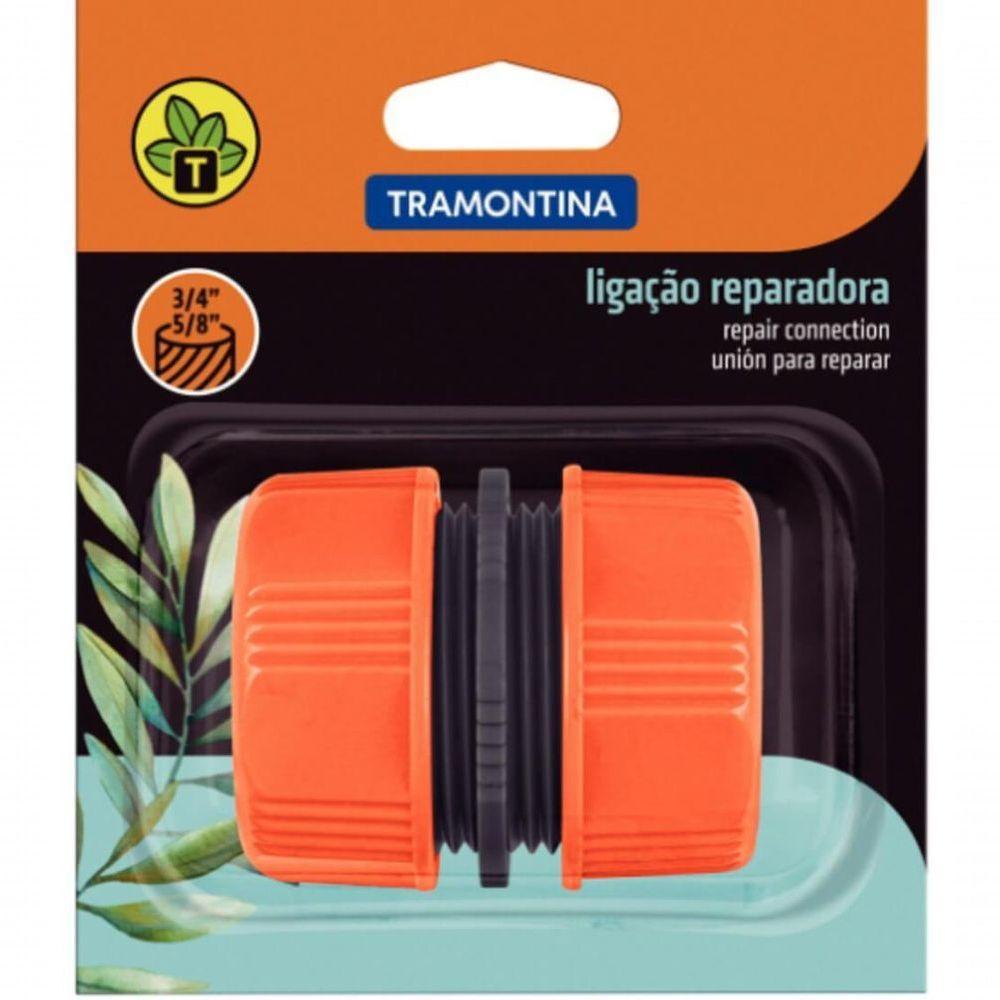 Ligação Reparadora Tramontina Plástica Para Mangueira 5-8" E 3-4" - 3