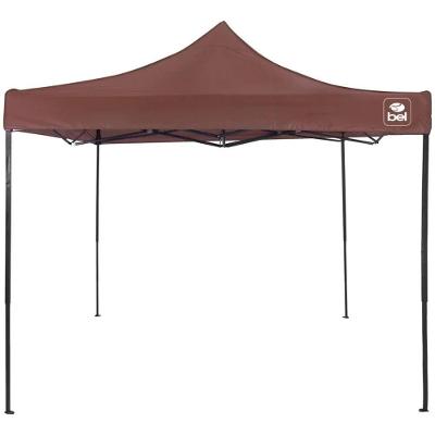 Tenda Gazebo Dobrável Pagoda Bel 3x3 Marrom