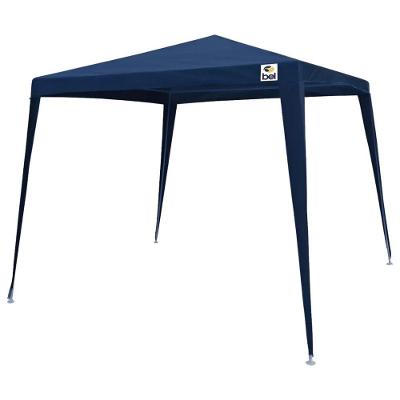 Tenda Gazebo Dobrável Aluminio Poliester Bel 3mx3m Azul