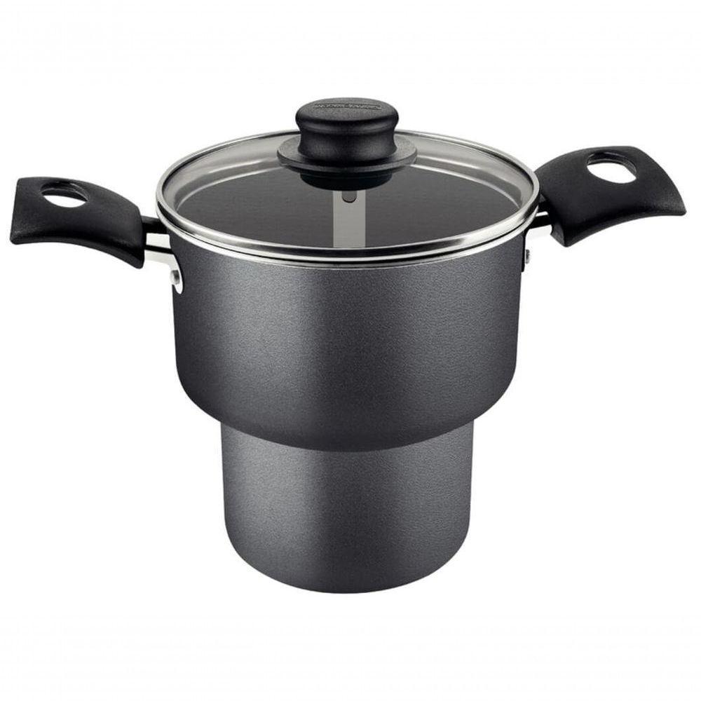 Cuscuzeira Tramontina Turim 14cm Antiaderente Chumbo - 1