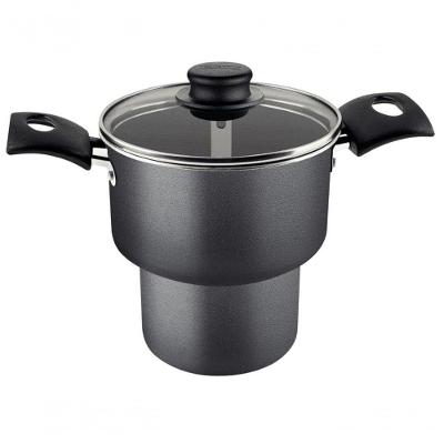 Cuscuzeira Tramontina Turim 14cm Antiaderente Chumbo