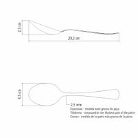 Colher De Mesa Tramontina Zurique Em Aço Inox - 3