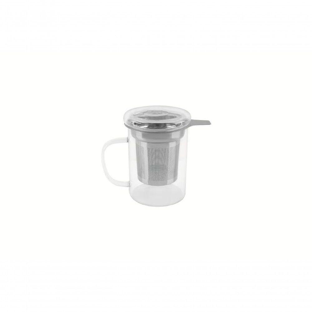 Caneca De Vidro Tramontina Com Infusor De Chá 350ml - 1