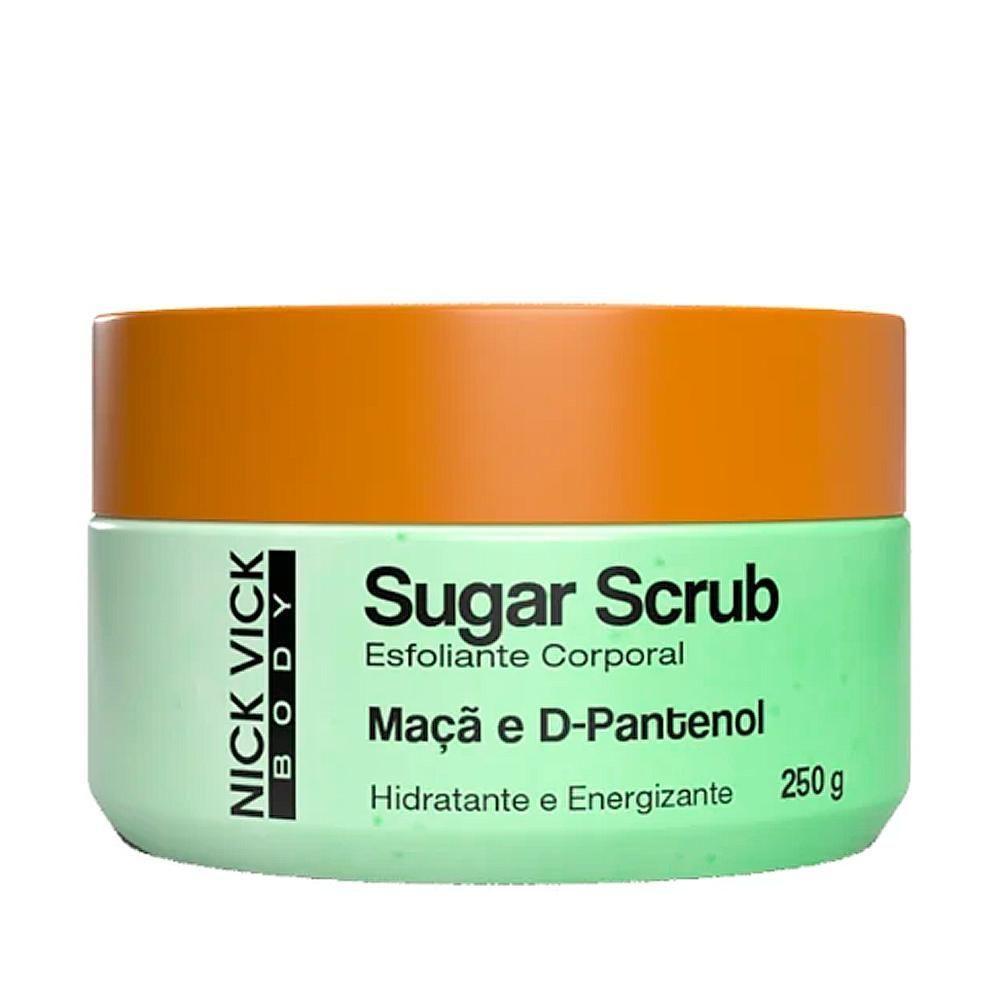 Esfoliante Corporal Sugar Scrub Nick Vick Body Maça Verde 250g - 1